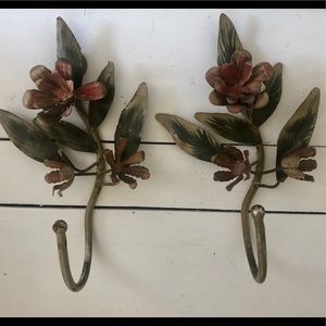 Vintage Metal Coat Hooks